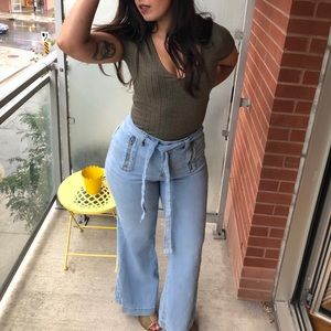 Anthropologie Jeans - High Waist, Wide Leg